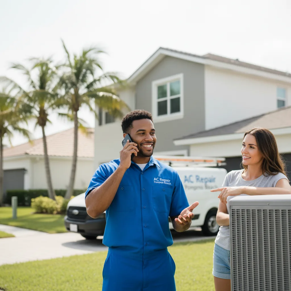 AC Repair Pompano Beach customer support in North Haverhill